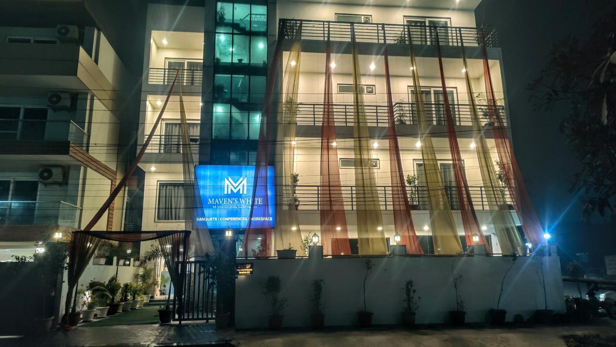 Mavens White Artemis Hospital Road Sector 52 Gurgaon Hotell Exteriör bild